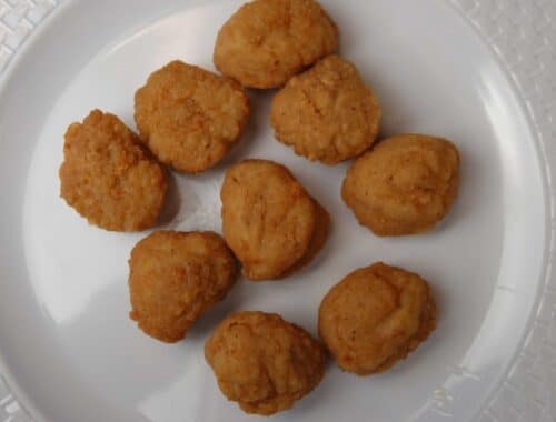 CN Fully Cooked Whole Grain Breaded Dark Meat Large Popcorn Chicken