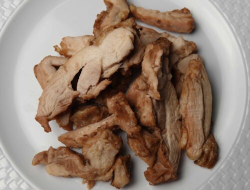 Fully Cooked Unbreaded Dark Meat Chicken Strips